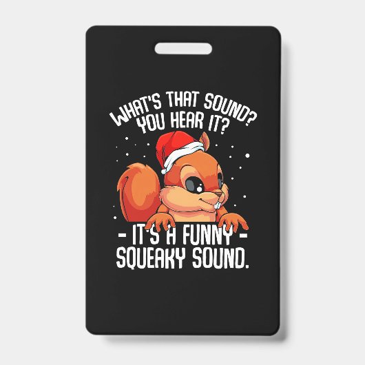 Het is een grappig pleidooi-geluid badge (Voorzijde)