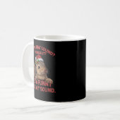 Het is een grappig plekje Sound TShirt-kerstvierka Koffiemok (Voorkant links)