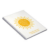 Het is een Great Day Sun Gratitude Journal Notitieboek (Rechterzijde)