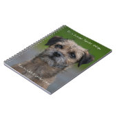 Het is een grensdrager. notitieboek (Linkerzijde)