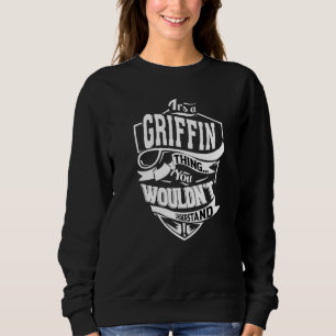 Het is een Griffin-ding Trui