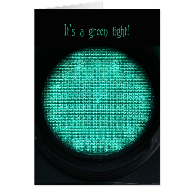 Het is een groen licht (Voorkant)