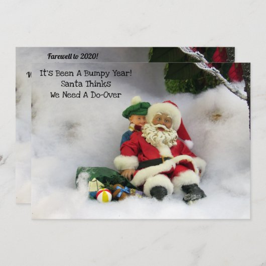 Het is een groot jaar geweest, met een Kaart voor  (Voorkant / Achterkant)