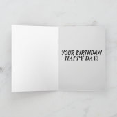 Het is een groot verhaal. FUNNY NAUGHTY BIRTHDAY W Kaart (Binnen)