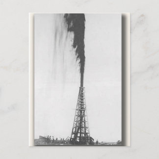 Het is een Gusher Briefkaart