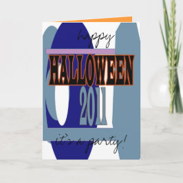 Het is een Halloween-feestje