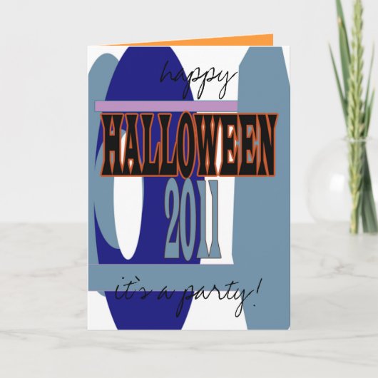 Het is een Halloween-feestje (Voorkant)
