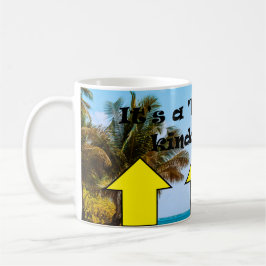 Het is een halve volle dag koffie-mok koffiemok