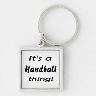 Het is een handbal ding. sleutelhanger