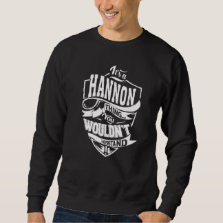 Het is een HANNON Ding Gifts Premium Trui