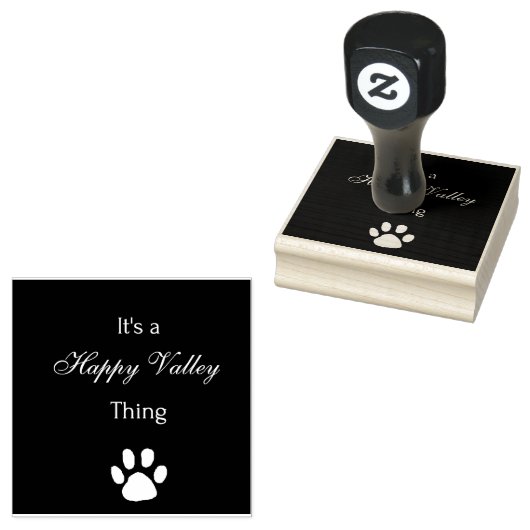 Het is een Happy Valley Thing Rubber Stamp Rubberstempel (Gestempeld)