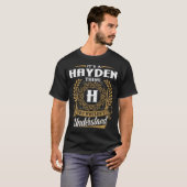 Het is een Hayden ding dat je zou_niet begrijpen T-shirt (Voorkant volledig)