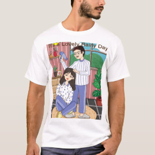 Het is een heerlijke regenachtige dag t-shirt