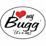 Het is een hond. Ik hou van mijn bug Fotobeeldje Ornament<br><div class="desc">Zoals alle hondenliefhebbers weten, als je pup geen huishoudelijke naam is, zijn andere mensen er misschien niet vertrouwd mee! Hier is het perfecte cadeau voor mensen die een hond bezitten met een minder herkenbare naam! Dit humoristische ontwerp vertelt de wereld niet alleen dat 'ik hou van mijn buik', maar biedt...</div>