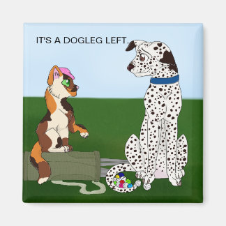 HET IS EEN HONDENBEEN LINKS MAGNEET