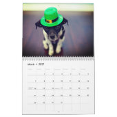 Het is een hondenleven, hond van de maandkalender kalender (Mar 2027)