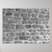 Het is een horizontale steengroeve van het muurpat poster (Voorkant)