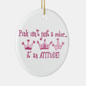 Het is een houding keramisch ornament (Rechts)