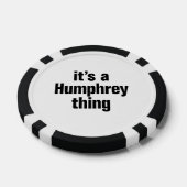 het is een Humphrey-ding Pokerchips (Enkel)
