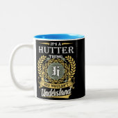 Het is een Hutter-ding dat je niet zou begrijpen Tweekleurige Koffiemok (Links)