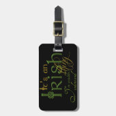 Het is een Iers ding Bagagelabel (Voorkant verticaal)