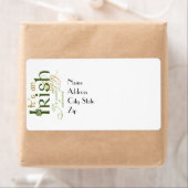 Het is een Iers ding Etiket (Insitu)