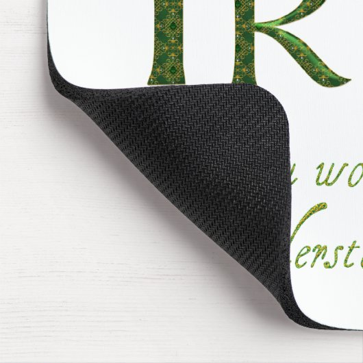 Het is een Iers ding Muismat (Hoek)