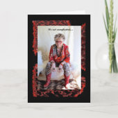 Het is een illusie dat ze een menselijk Vrouw is o Kaart (Voorkant)