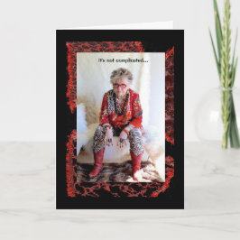 Het is een illusie dat ze een menselijk Vrouw is o Kaart