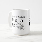 Het is een insect koffiemok (Voorkant links)