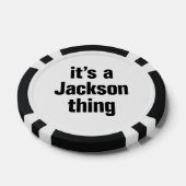 Het is een Jackson ding Pokerchips (Enkel)