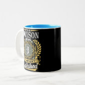 Het is een Jamison ding dat je niet kon begrijpen Tweekleurige Koffiemok (Voorkant links)