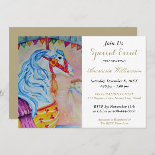 HET IS EEN JONGE PARTIJ INVITE KAART