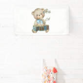 Het is een jongen 1.6x3 vinyl banner (Insitu)