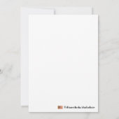 Het is een jongen! - Aankondiging van geboorte (Achterkant)