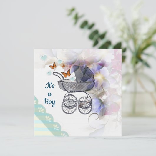 Het is een jongen baby (Staand voorkant)