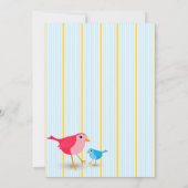 Het is een jongen Baby Geboorte Aankondiging Douch (Achterkant)