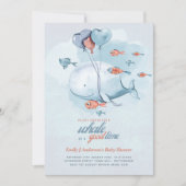 Het is een JONGEN Baby Geslacht Reveal Shower Walv Kaart (Voorkant)