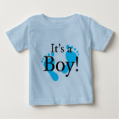 Het is een jongen - Baby, Newborn, feestvieren (Voorkant)