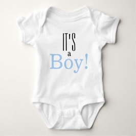 Het is een jongen! Baby Onsie Romper