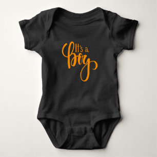 Het is een jongen baby romper