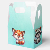 Het is een jongen | Baby shower Bosland Creatures Bedankdoosjes (Geopend)