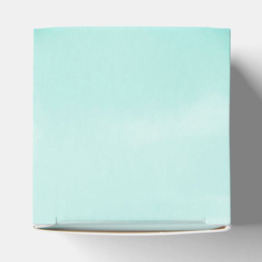 Het is een jongen | Baby shower Bosland Creatures Bedankdoosjes (Bovenkant)