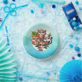 Het is een jongen | Baby shower Bosland Creatures Papieren Kommen (Feest)