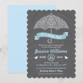 Het is een Jongen Baby shower-herenkarton uitgenod Kaart (Voorkant / Achterkant)