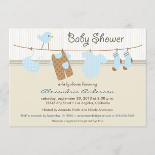 Het is een jongen! Baby shower sluiten Kaart