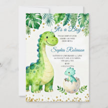 Het is een jongen baby shower uitnodiging