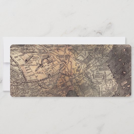 Het is een Jongen Baby Shower Uitnodiging (Achterkant)