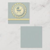 Het is een jongen/Baby shower uitnodiging (Voorkant / Achterkant)