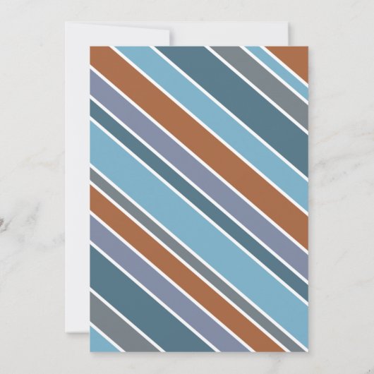 Het is een jongen! baby shower uitnodiging blauw (Achterkant)